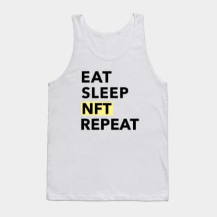 Eat Sleep NFT Repeat Tank Top